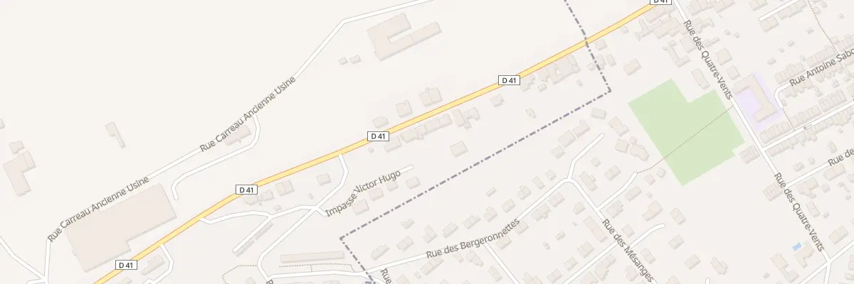 Plan du 34A Rue Camille Cavallier à Auboué