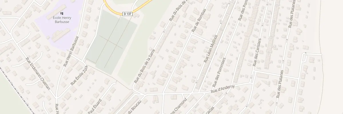 Plan du 15 Rue de Rombas à Homécourt