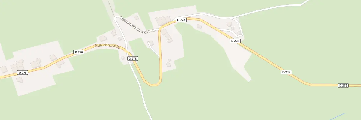 Plan du 384 Cote Pouret à Entre-deux-Monts