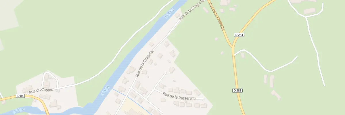 Plan du 18B Rue de la Chapelle à Sirod
