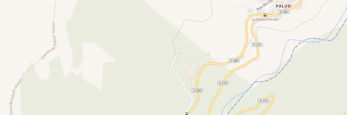 Plan du 5031 Hameau de Palus de Raux à Ornon