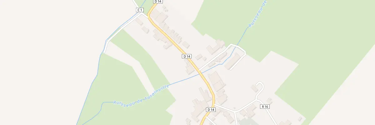 Plan du 123 Rue d’Oèlleville à Totainville