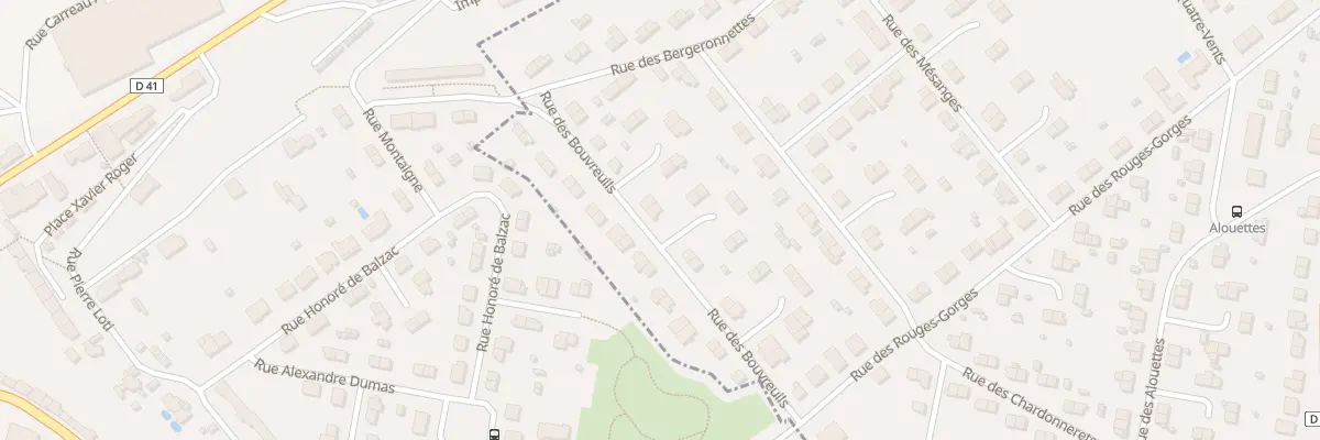 Plan du 38 Rue des Bouvreuils à Homécourt