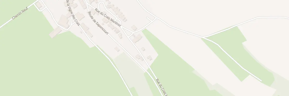 Plan du 33 Rue du Crais Martinot à Ormoy