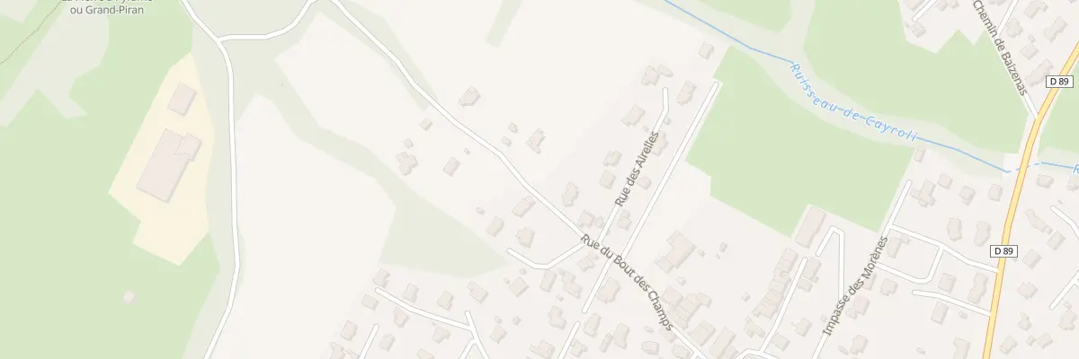 Plan du 240A Rue du Bout des Champs à Thoiry