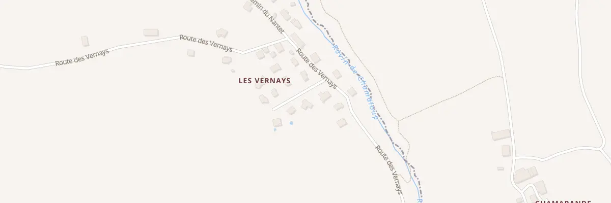 Plan du 45 Che du Chenevier à Chilly
