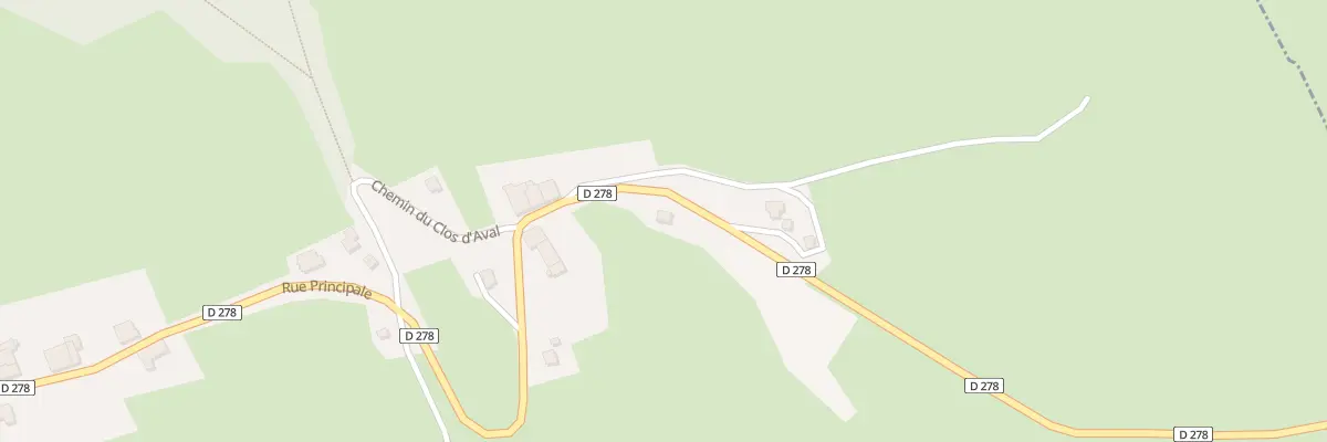 Plan du 406 Cote Pouret à Entre-deux-Monts