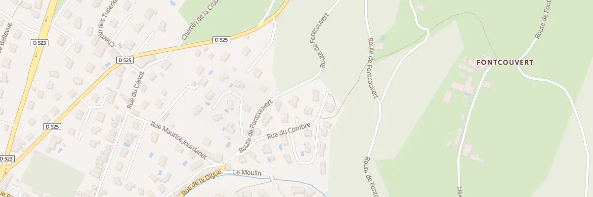 Plan du 3 Rue du Combre à Goncelin