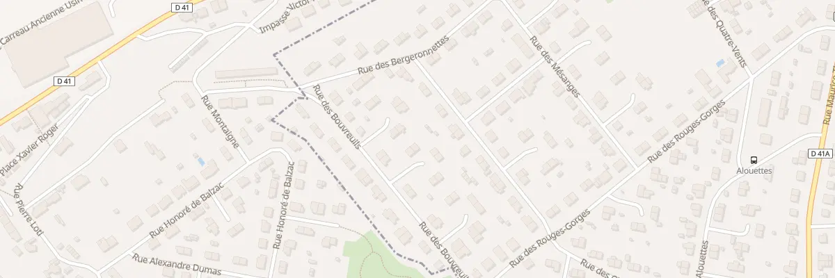 Plan du 34 Rue des Bouvreuils à Homécourt