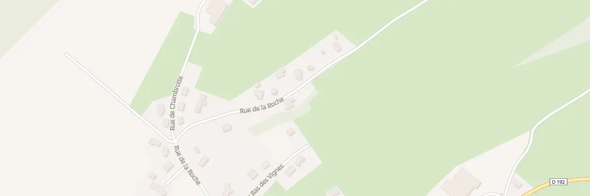 Plan du 16 Rue de la Roche à Recologne-lès-Rioz