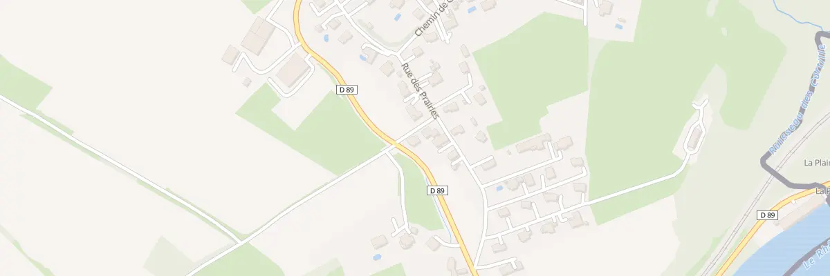 Plan du 239 Rue des Prairies à Challex