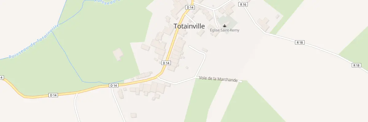 Plan du 149 Rue Grande Rue à Totainville