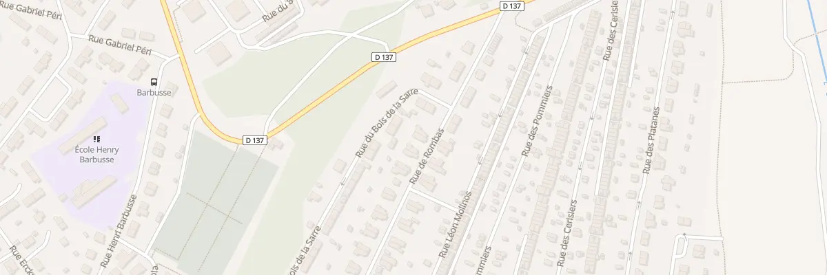 Plan du 37 Rue de Rombas à Homécourt