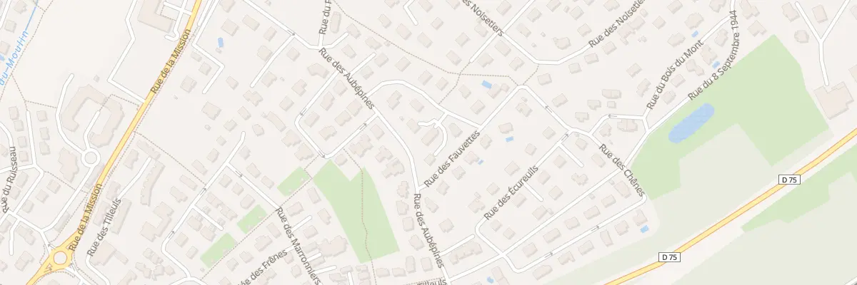 Plan du 8 Rue des Fauvettes à École-Valentin