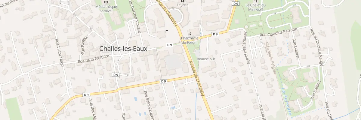 Plan du 36 Av Béatrice de Savoie à Challes-les-Eaux