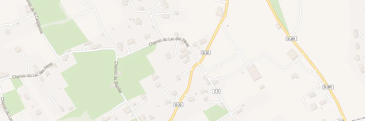 Plan du 35 Che du Lac des Pères à Myans