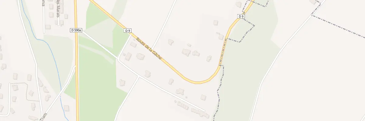 Plan du 347 Rte de la Gache à Barraux