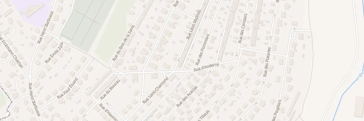 Plan du 236 Rue des Pommiers à Homécourt