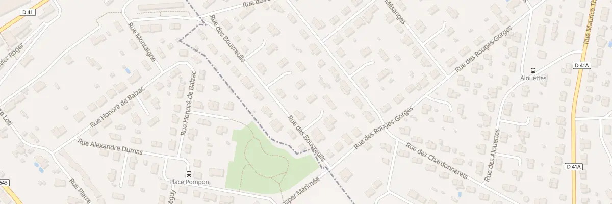 Plan du 16 Rue des Bouvreuils à Homécourt