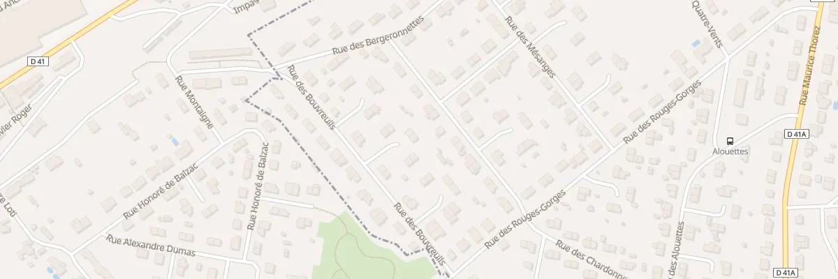 Plan du 30 Rue des Bouvreuils à Homécourt