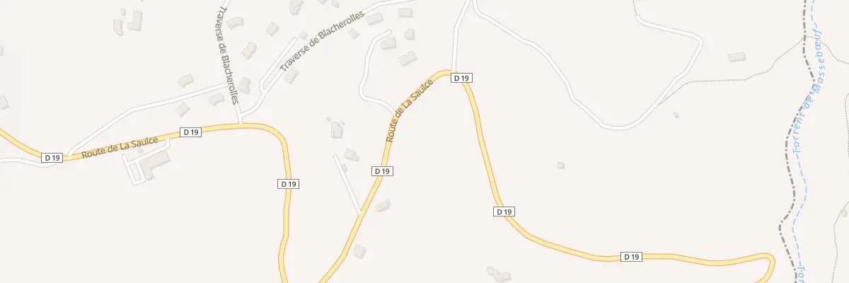 Plan du 18 Mte de Coste Chaude à Lardier-et-Valença