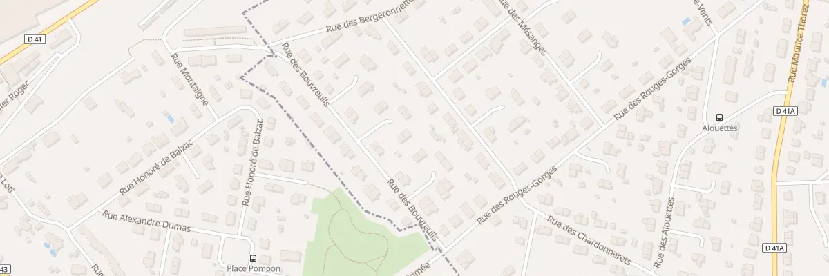 Plan du 28 Rue des Bouvreuils à Homécourt