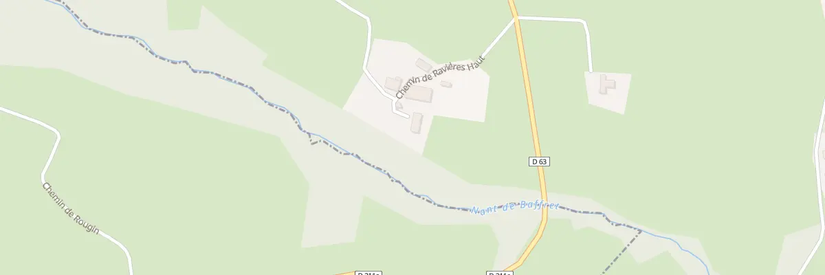 Plan du 197 Che de Ravières Haut à Chainaz-les-Frasses