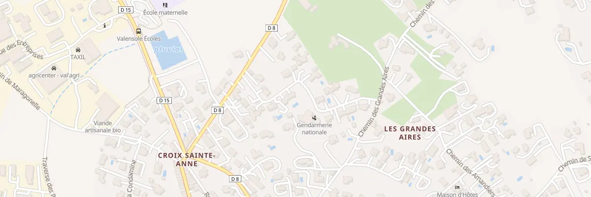 Plan du 4 Bd des Lavandes à Valensole