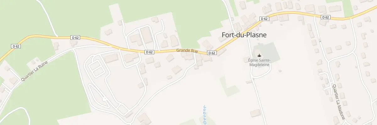 Plan du 82 Grande Rue à Fort-du-Plasne