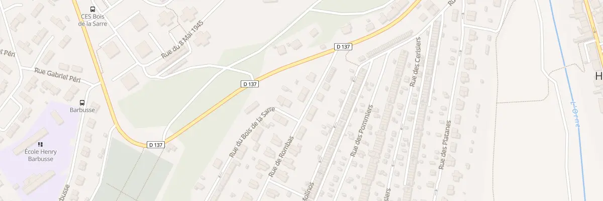 Plan du 41 Rue de Rombas à Homécourt