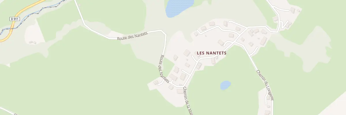 Plan du 869 Rte des Nantets à Saint-Offenge