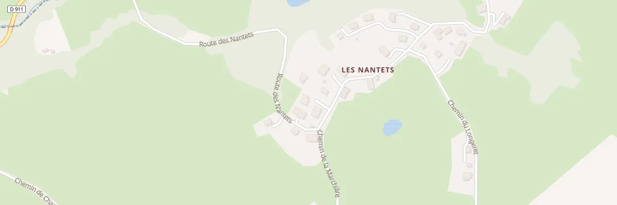 Plan du 672 Rte des Nantets à Saint-Offenge
