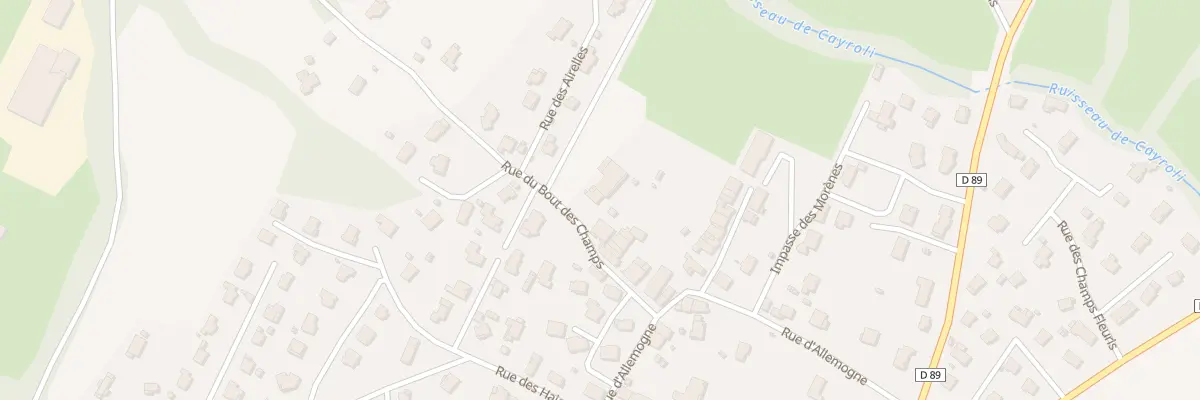Plan du 88 Rue du Bout des Champs à Thoiry