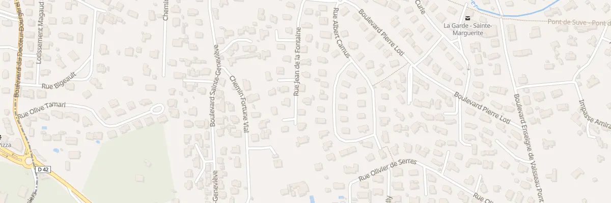 Plan du 173 Rue Jean de la Fontaine à La Garde