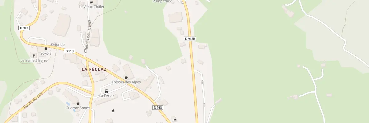 Plan du 3175 Rte du Revard aux Déserts