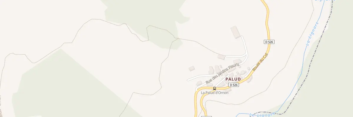 Plan du 5204 Hameau de Palud à Ornon