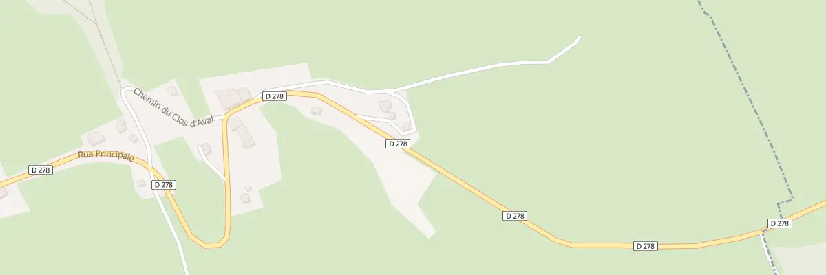 Plan du 419 Cote Pouret à Entre-deux-Monts