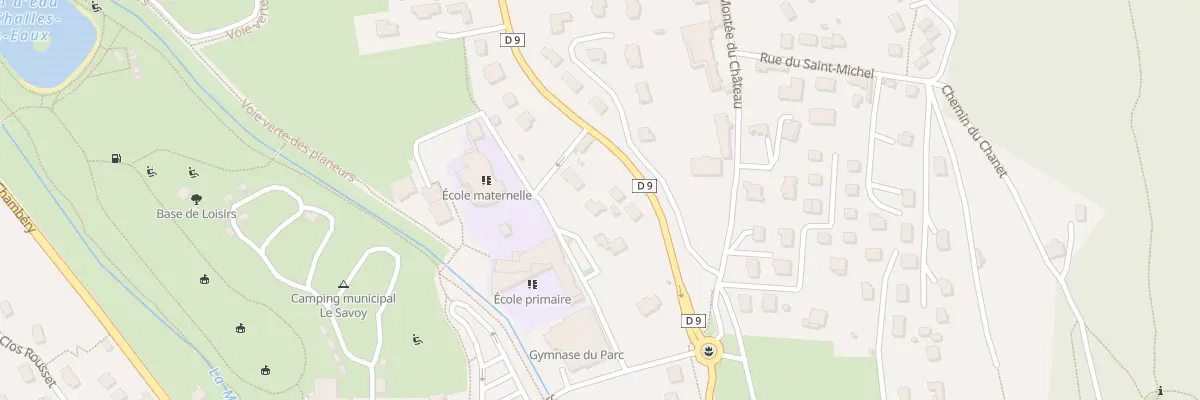 Plan du 253B Rue des Comtes de Challes à Challes-les-Eaux