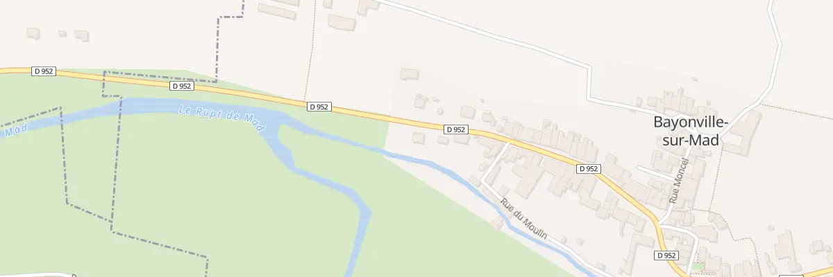 Plan du 47 Rue de Méville à Bayonville-sur-Mad