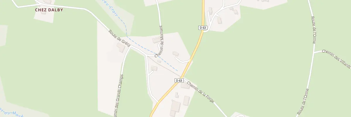 Plan du 1128 Rte de Saint-Ours à Chainaz-les-Frasses