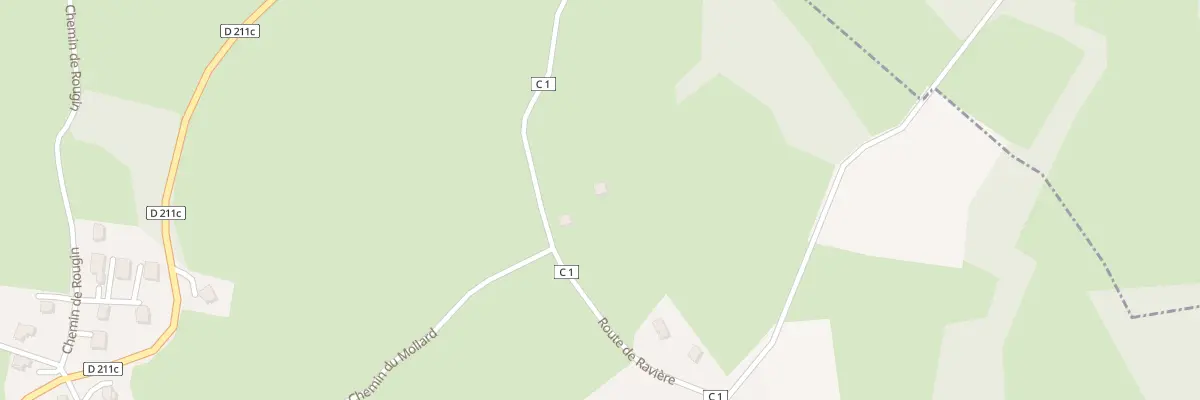 Plan du 771 Rte de Ravière à Saint-Ours
