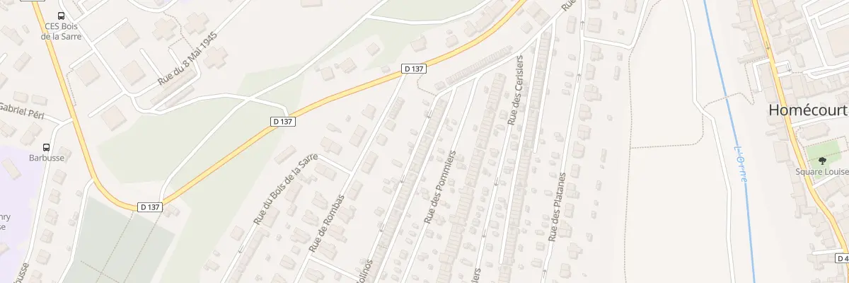 Plan du 171 Rue Leon Molinos à Homécourt