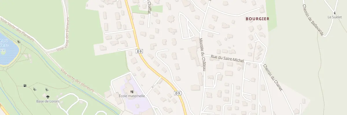 Plan du 270 Che de la Croix du Château à Challes-les-Eaux