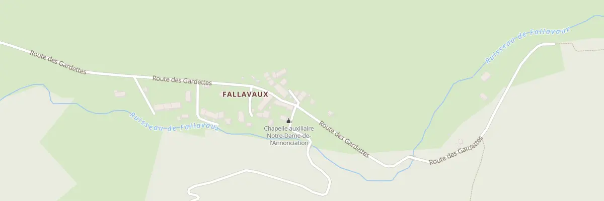 Plan du 5109 Hameau de Fallavaux à La Salette-Fallavaux