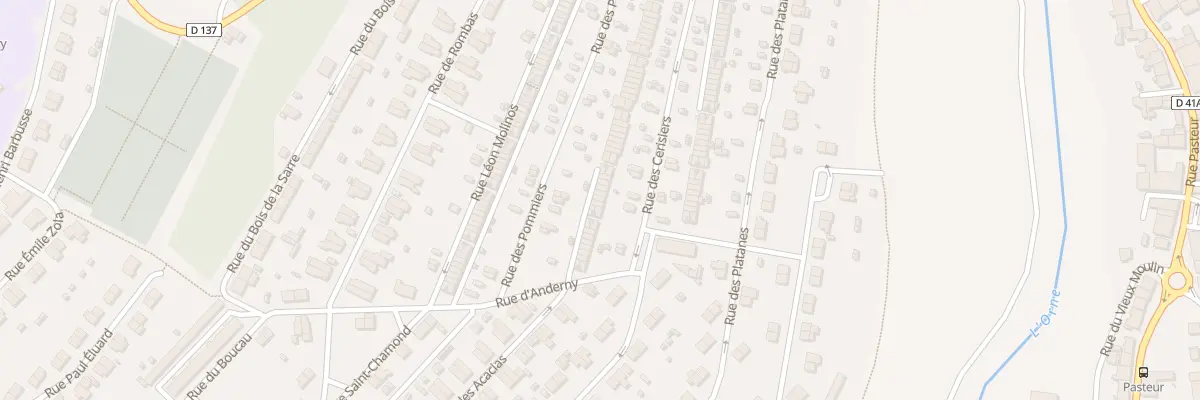 Plan du 147 Rue des Pommiers à Homécourt