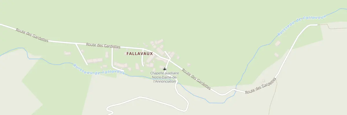 Plan du 5136 Hameau de Fallavaux à La Salette-Fallavaux