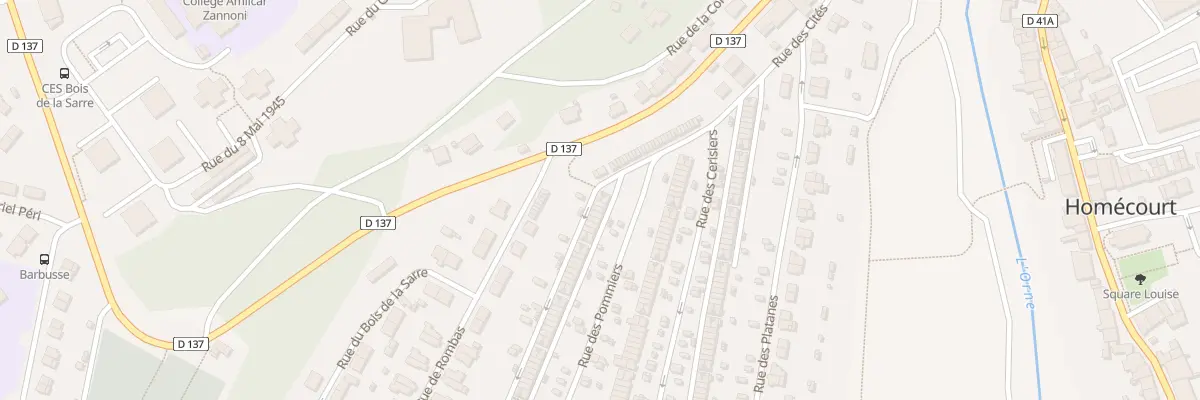 Plan du 161 Rue Leon Molinos à Homécourt