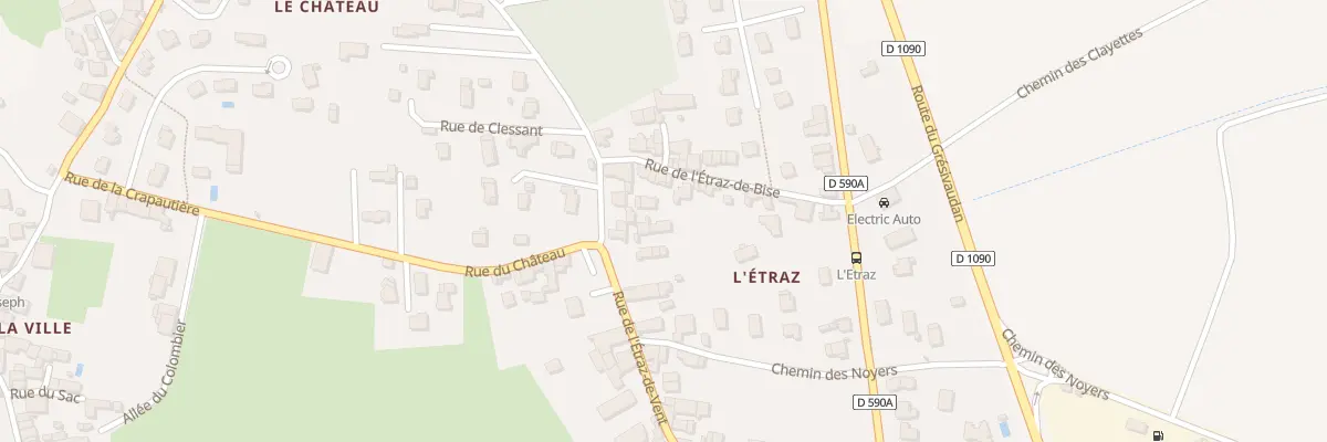 Plan du 418 Rue de l’Etraz de Vent à Chapareillan