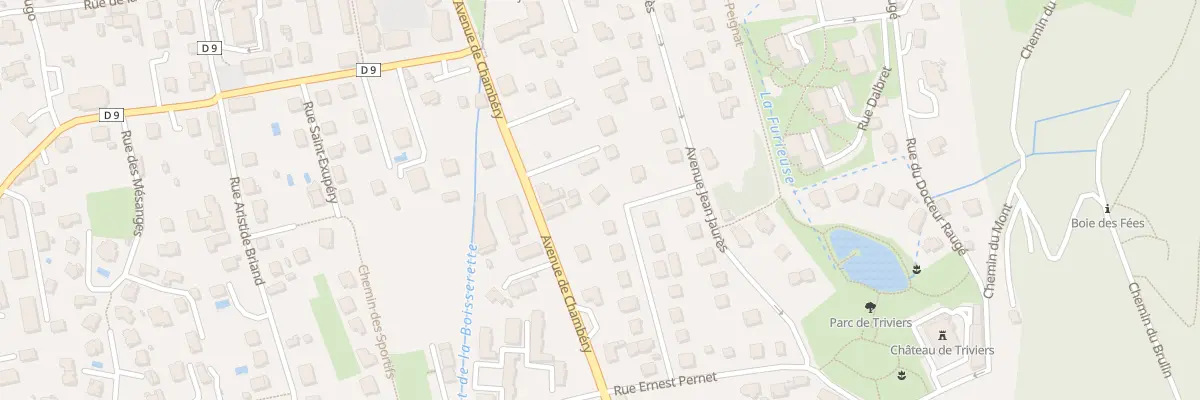 Plan du 56 Rue des Allobroges à Challes-les-Eaux