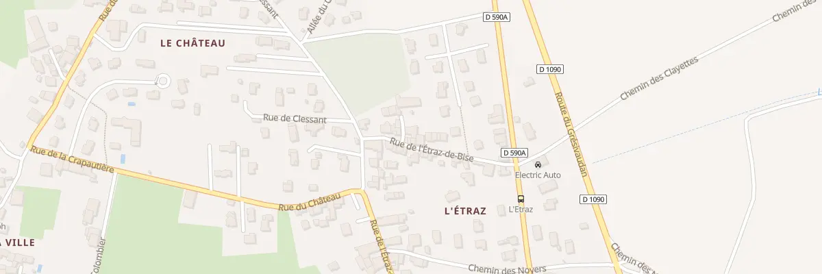 Plan du 10 Rue de l’Etraz de Bise à Chapareillan